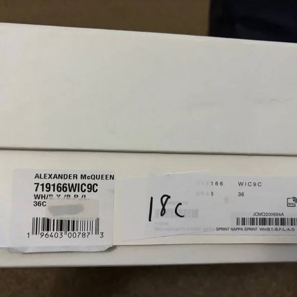 Alexander McQueen sneakers women’s size 36(6) practically new only worn once